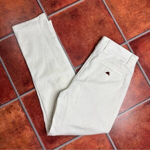 Robe Di Kappa White Casual Back Pocket Embroidery Pants Size 46